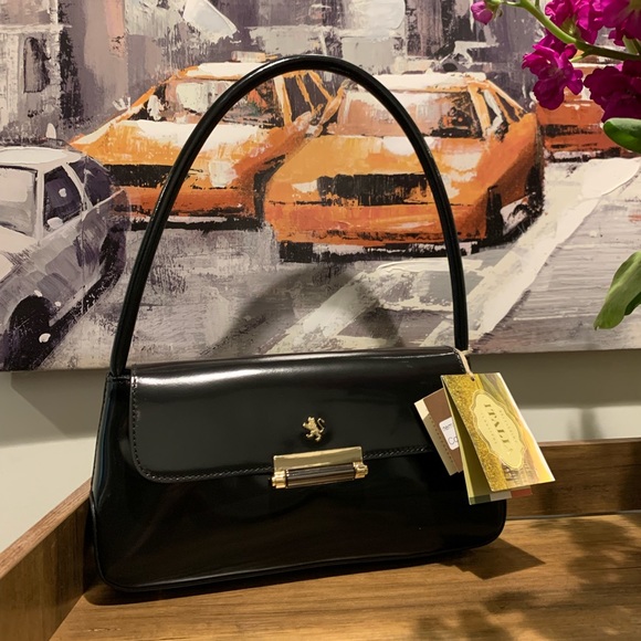 NWT PRATESI BARCHETTA HANDBAG - Picture 5 of 14